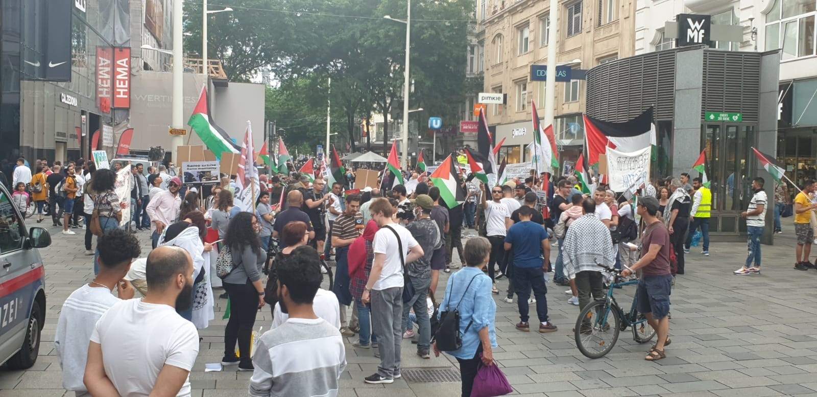 مظاهرات في فيينا وبرلين ضد مخطط الضم .. ومطالبة بمحاسبة الاحتلال