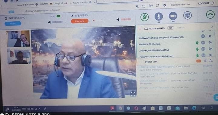 أبو هولي يحذر من خطورة تفشي كورنا في المخيمات