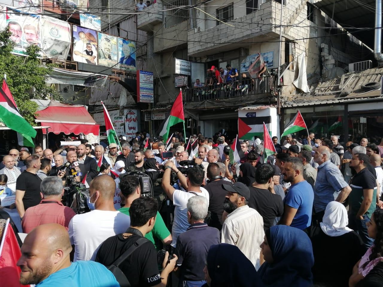 مخيمات الفلسطينيين ببيروت في وقفات ضد مخطط الضم