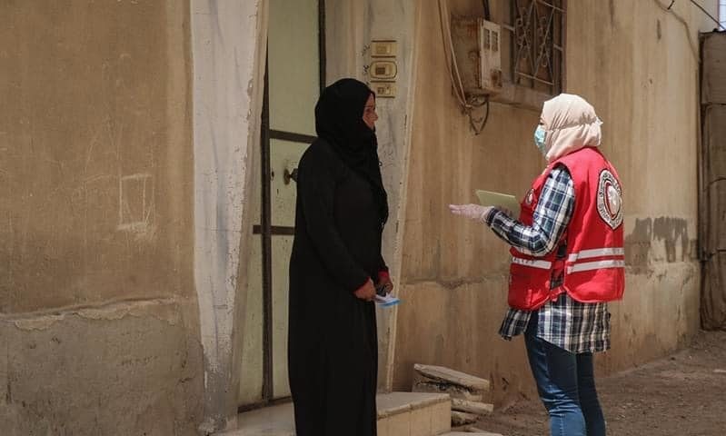  الفلسطينيون في درعا مجّردون من مستلزمات الوقاية ضد كورونا
