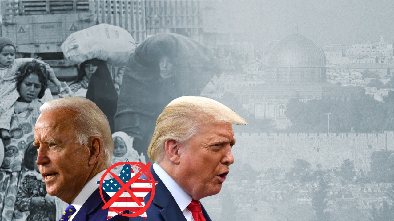 من سيحظى بالجلوس في البيت الأبيض .. شأن لا يرى فيه اللاجئون الفلسطينيون فرقاً
