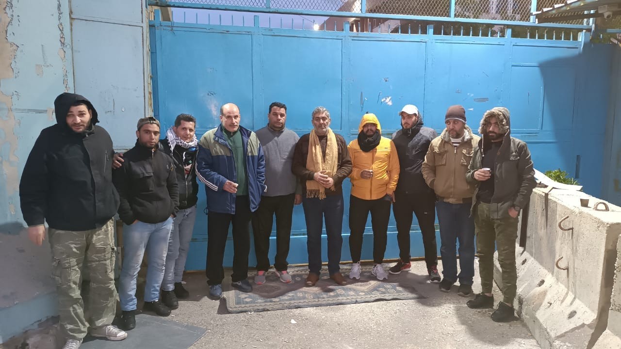 استمرار اعتصام "الحراك الموحد" أمام "أونروا" في بيروت وبرج الشمالي