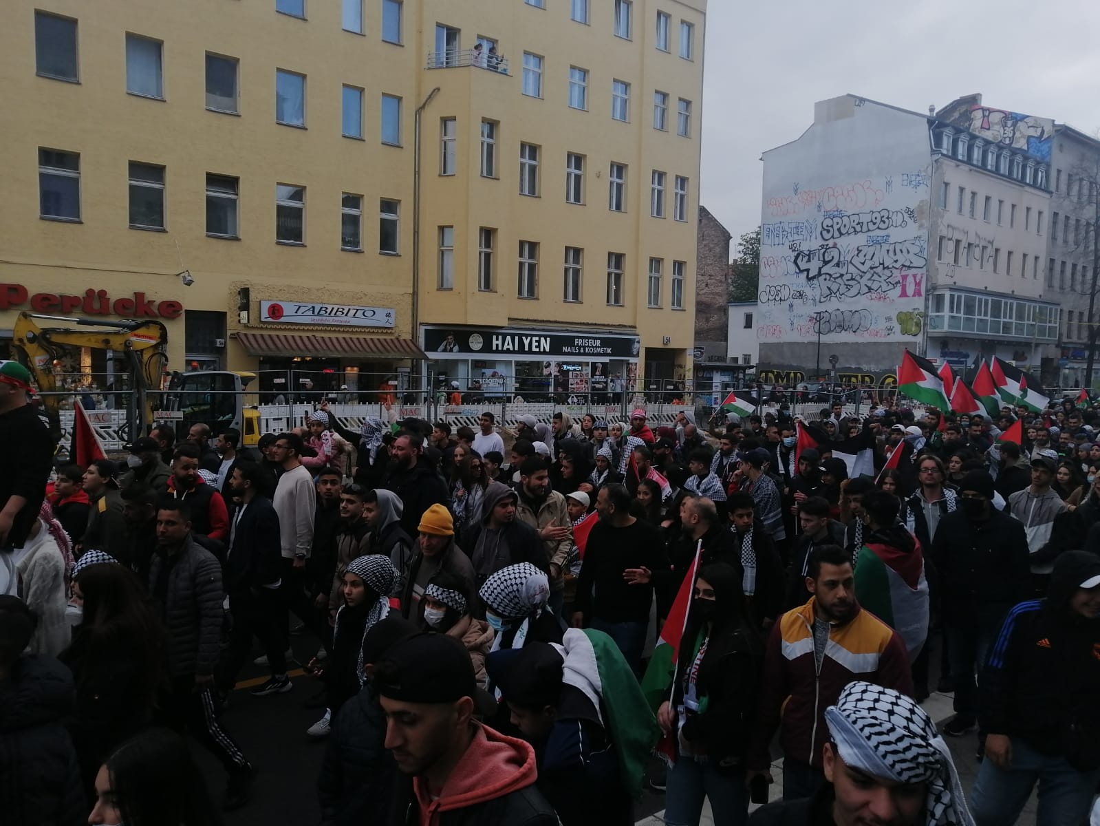تظاهرة حاشدة في برلين نصرة لأهالي القدس