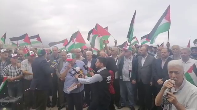 انتقاد شديد لـ "لازاريني" خلال اعتصام أمام مقر انعقاد اللجنة الاستشارية لـ "أونروا" ببيروت
