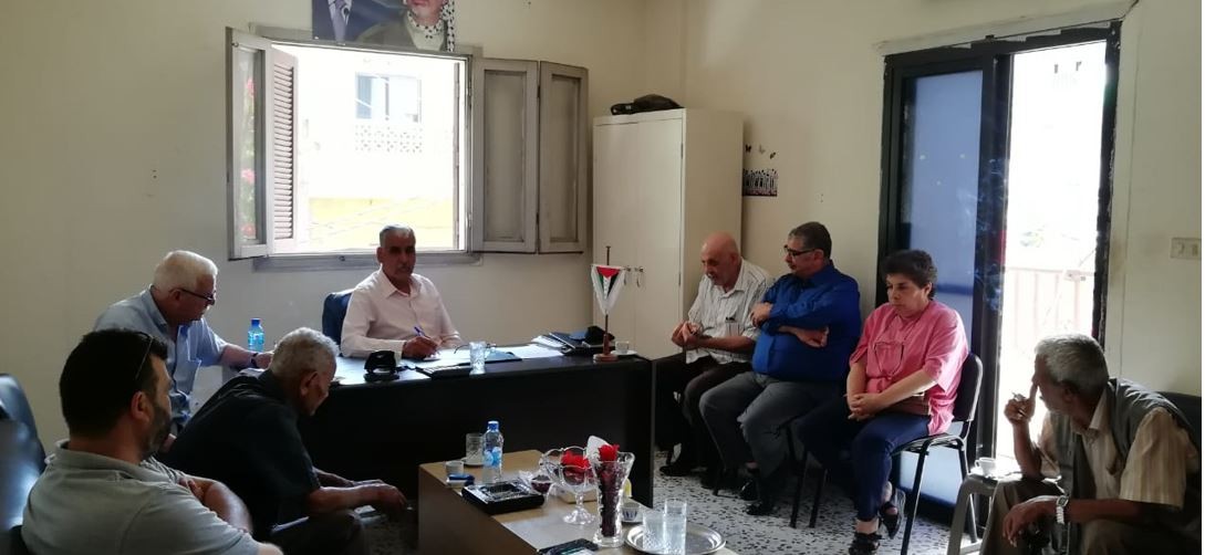 مخيّمات شمال لبنان تقدم مذكرة باحتياجاتها لمنظمة التحرير الفلسطينية