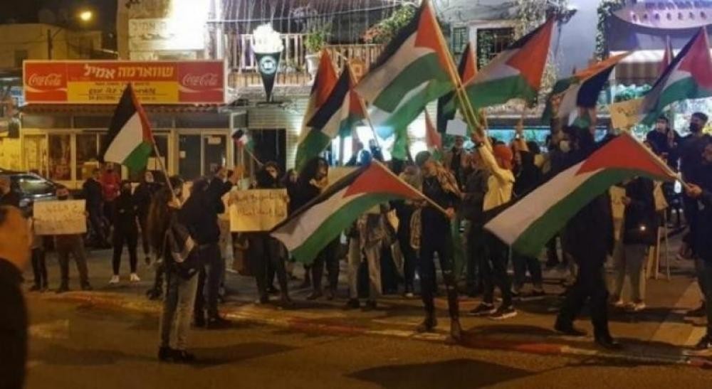 وقفات في رام الله ومخيم جنين والخليل وحيفا تنديداً بالعدوان على غزة