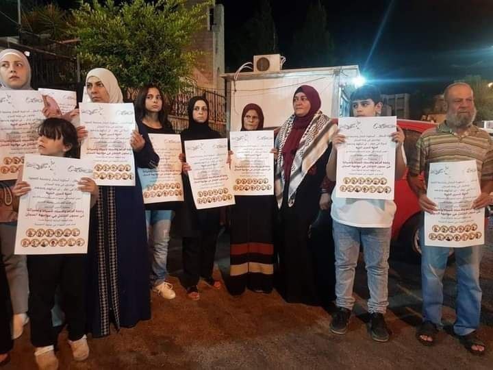 وقفة في مخيم الدهيشة دعماً للأسرى في سجون الاحتلال