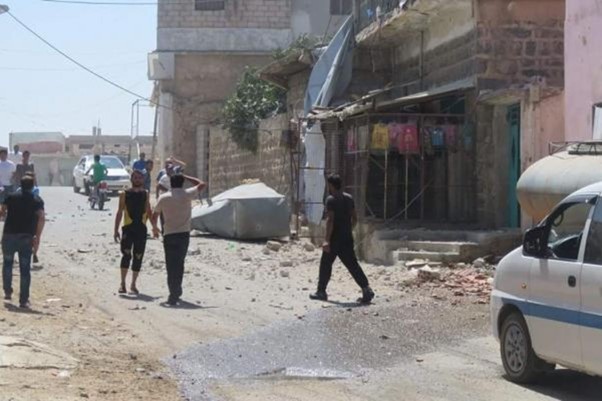 انفجار عبوة ناسفة في عرس بمخيم درعا