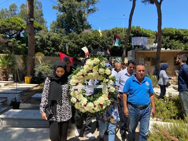 إحياء ذكرى استشهاد القائد الفلسطيني أبو علي مصطفى في بيروت