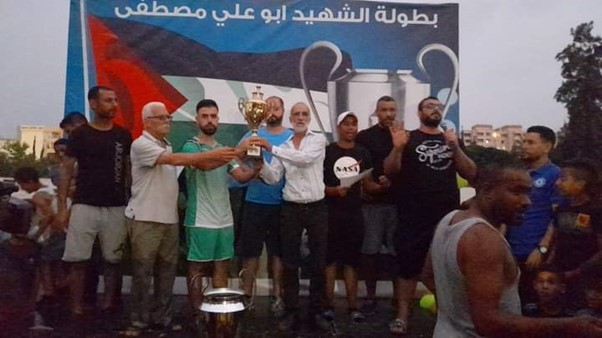 اختتام بطولة كروية باسم الشهيد أبو علي مصطفى شمال لبنان