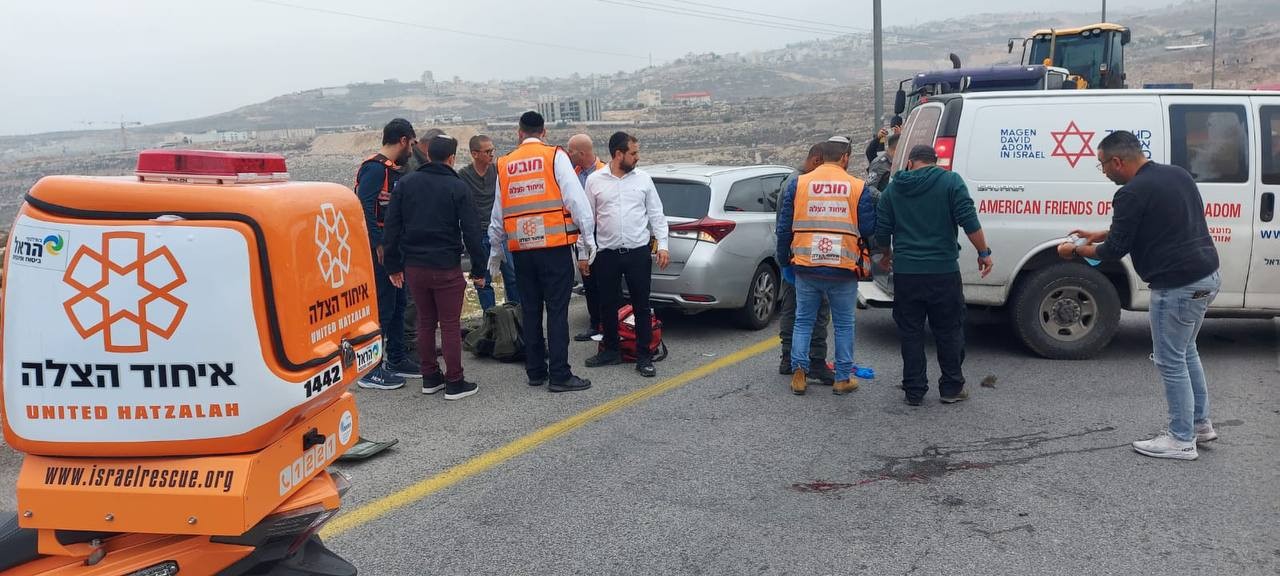 استشهاد فلسطيني أصاب مجندة صهيونية دهساً قرب رام الله