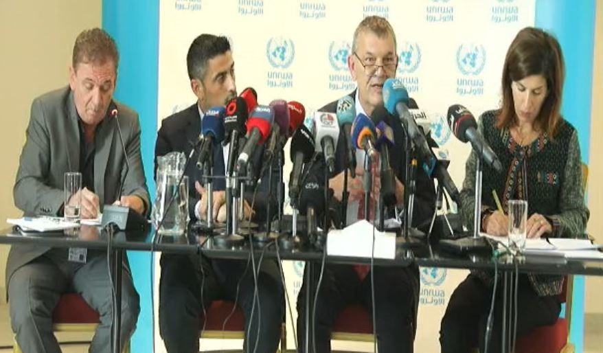 لازاريني: وكالة "أونروا" لا يمكنها أن تفي بولايتها في السنوات المقبلة