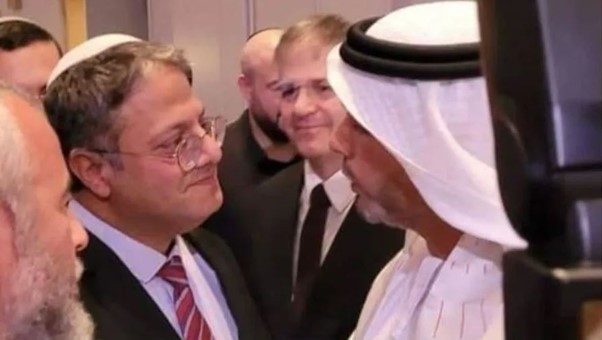 الصهيوني المتطرف بن غفير يحضر احتفال الإمارات في عيد استقلالها