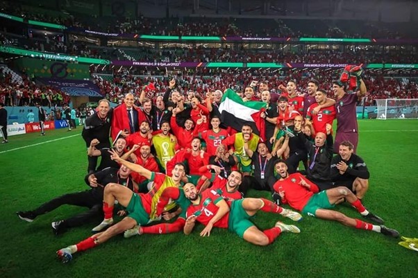صحيفة أمريكية: القضية الفلسطينية تحتل الصدارة في مونديال قطر 2022