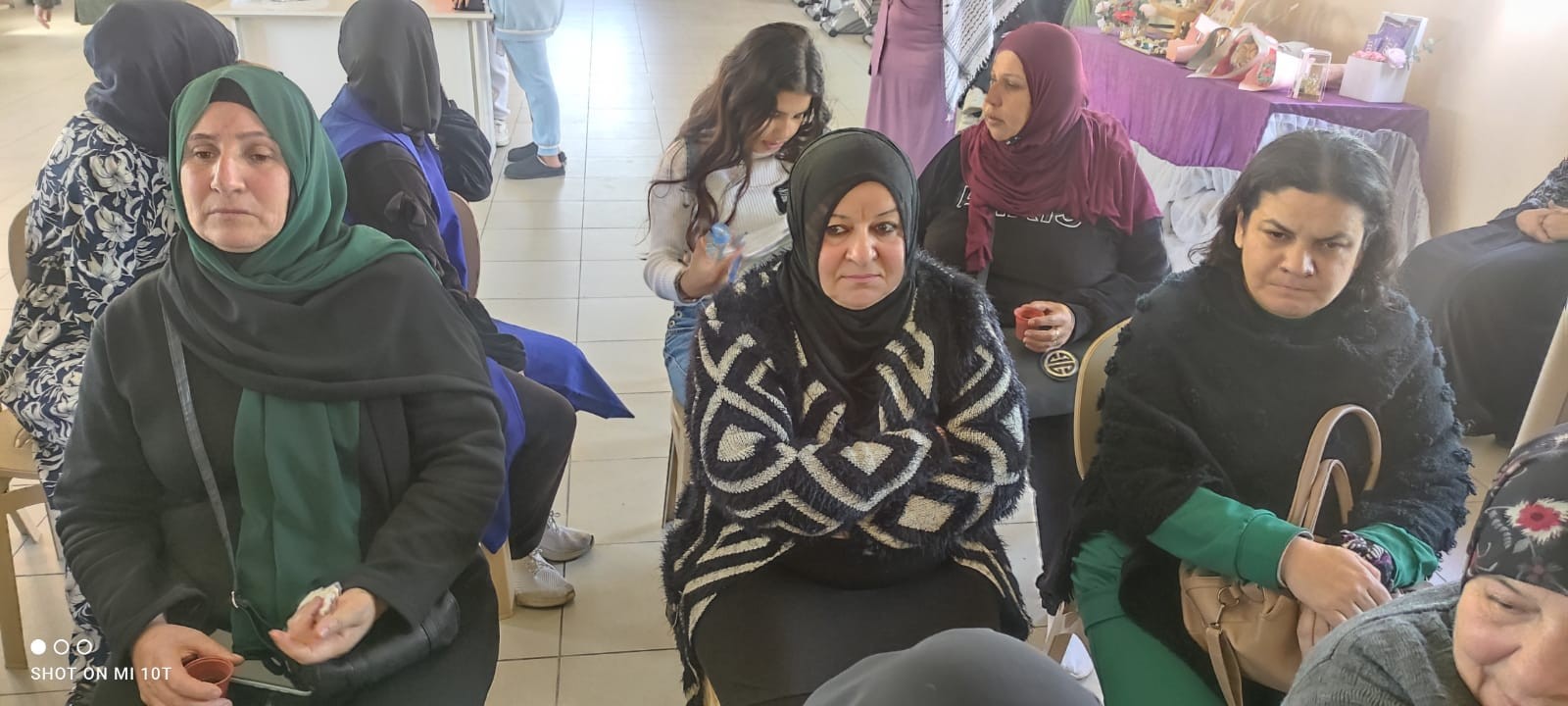 نشاط للنساء في مخيم البص.... تحدثن عن كفاحهن في رحلة اللجوء والفقر
