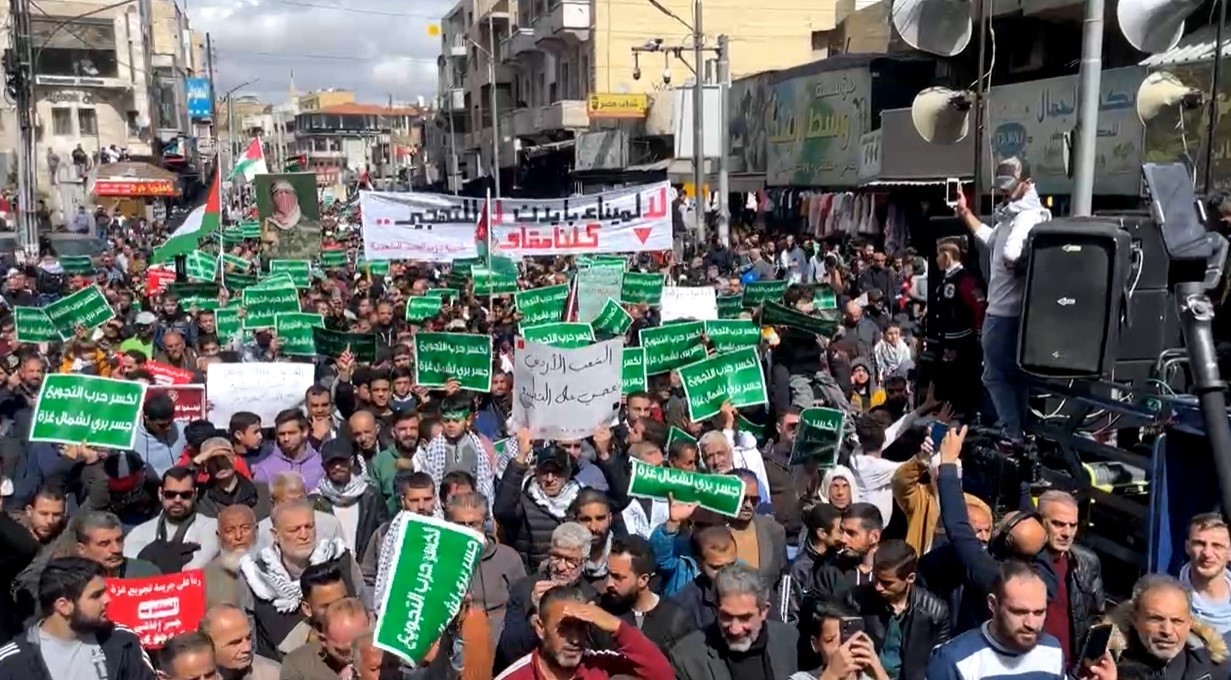 تظاهرات في الأردن واليمن والبحرين ضد الإبادة الجماعية في قطاع غزة