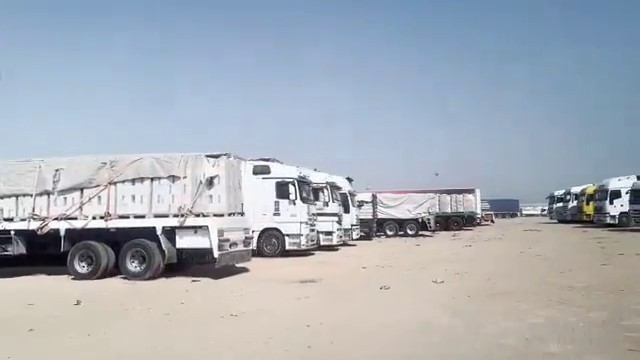 أكثر من ألفي شاحنة إغاثة يمنعها إغلاق الاحتلال لمعبر رفح من دخول غزة