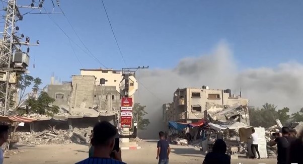 مجازر يرتكبها الاحتلال في مخيمي البريج والمغازي وسط قطاع غزة