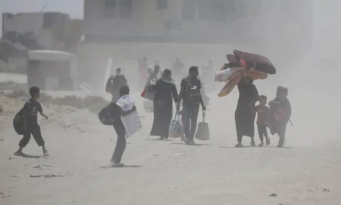 أوامر إخلاء قسري جديدة للفلسطينيين في خان يونس جنوبي قطاع غزة