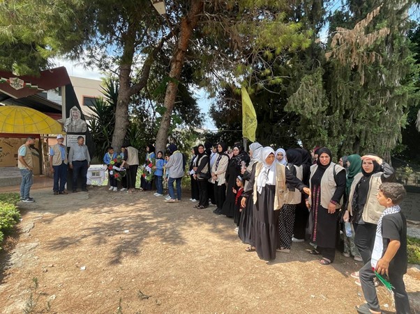 مسيرة لتكريم شهداء تل الزعتر في مخيم برج الشمالي في ذكرى المجزرة
