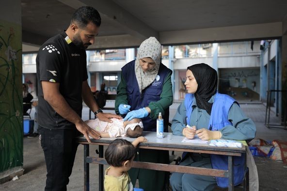 وسط مخاوف من عرقلته.. بدء التطعيم ضد شلل الأطفال شمالي قطاع غزة