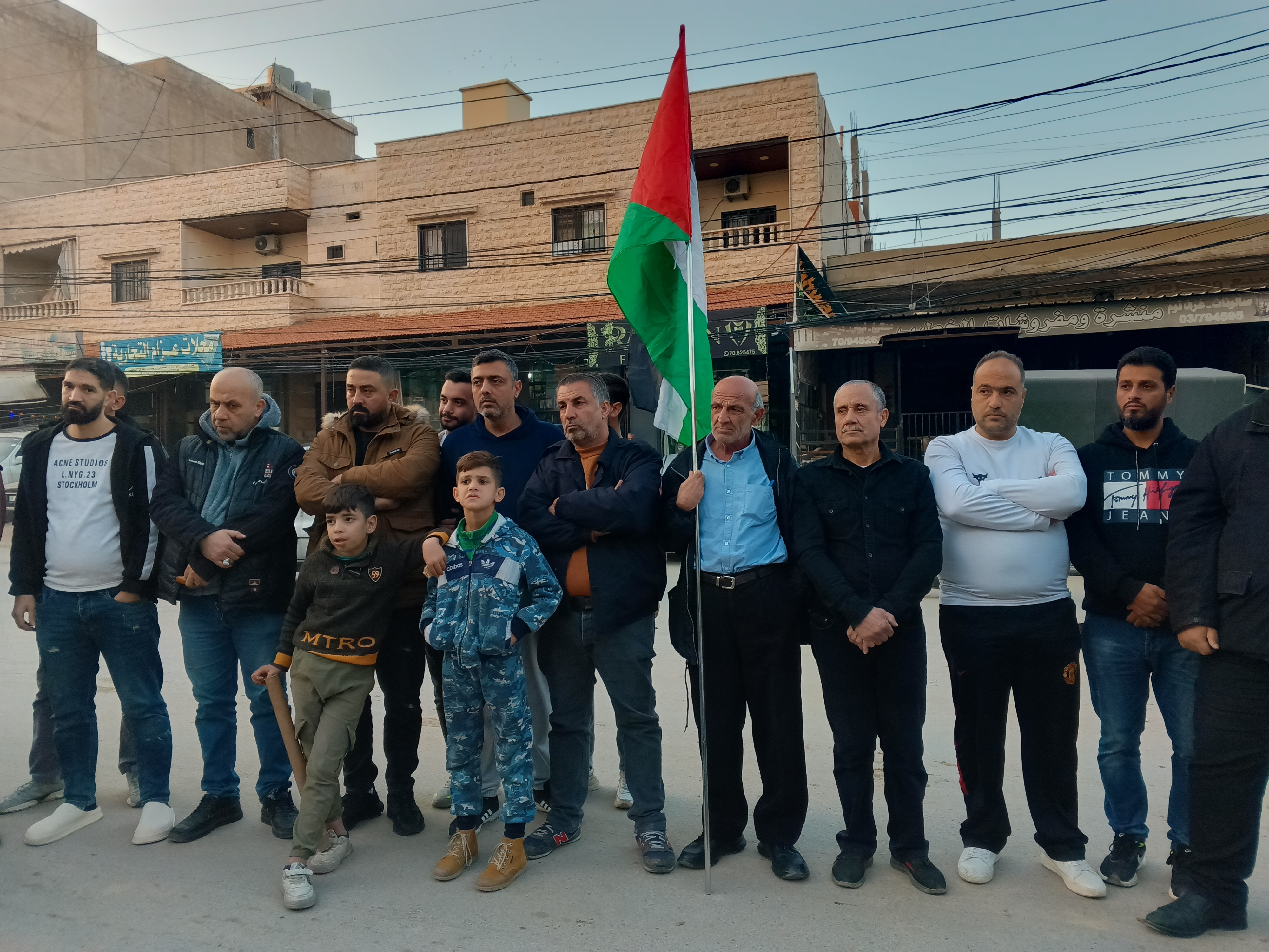 وقفة في مخيم نهر البارد بمناسبة اليوم العالمي للتضامن مع الشعب الفلسطيني