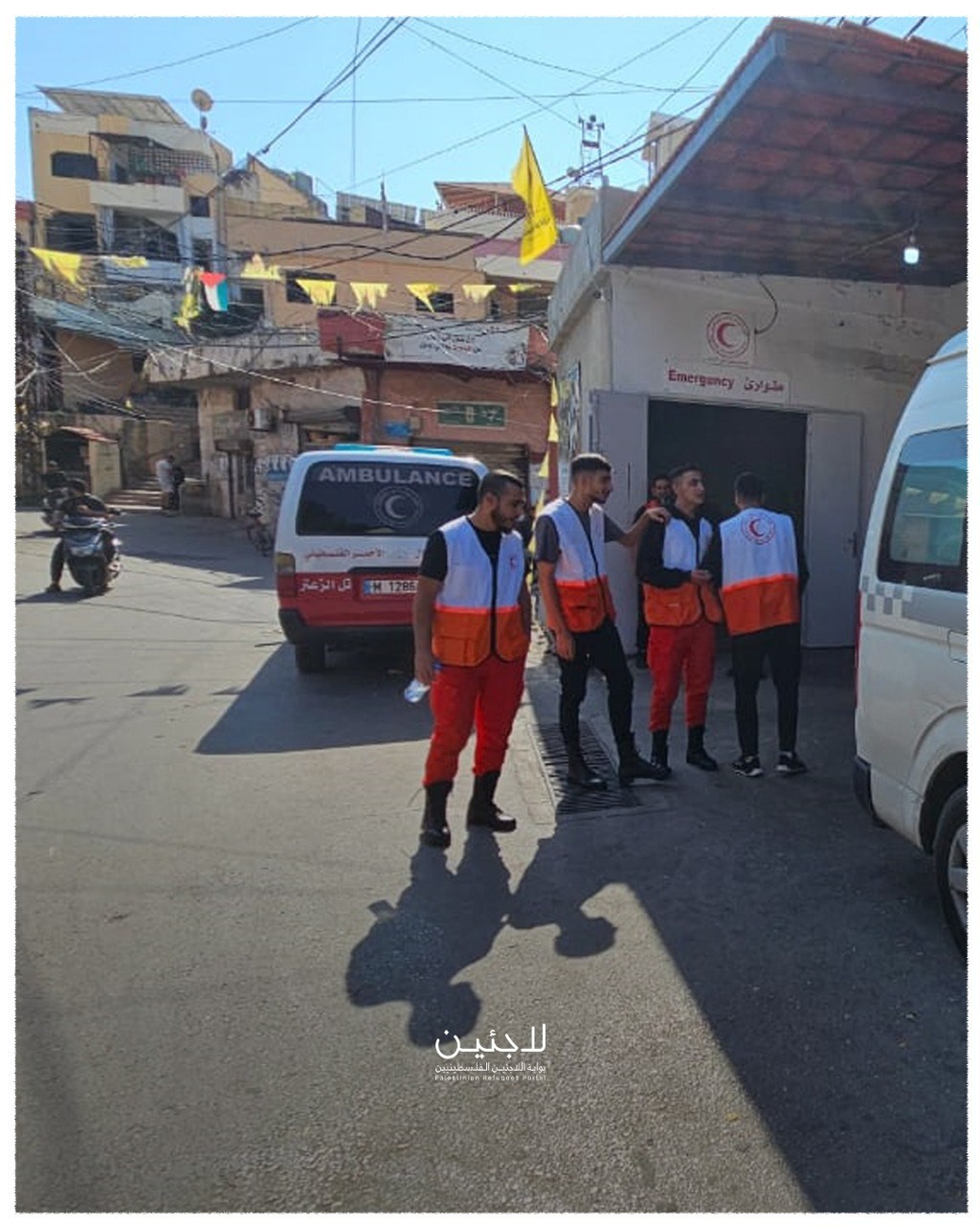 صور من داخل مخيم الرشيدية للاجئين الفلسطينيين جنوبي لبنان