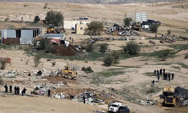 الاحتلال يجرف قرية العراقيب للمرة 232  على التوالي في النقب المحتل
