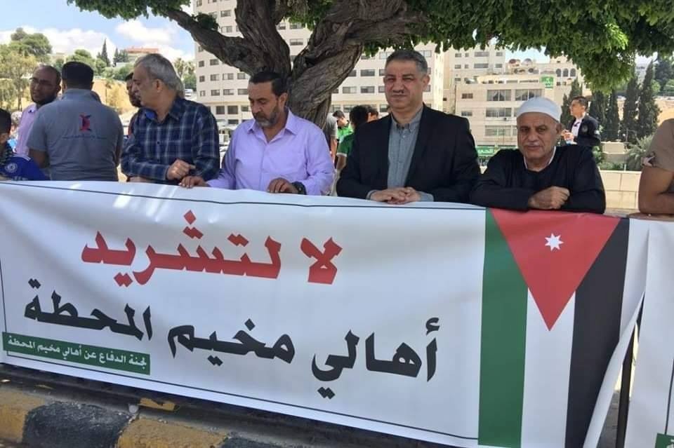 منازل ومحال أهالي مخيم المحطة في عمان مهددة بالإزالة وحراك لوقف الإجراءات