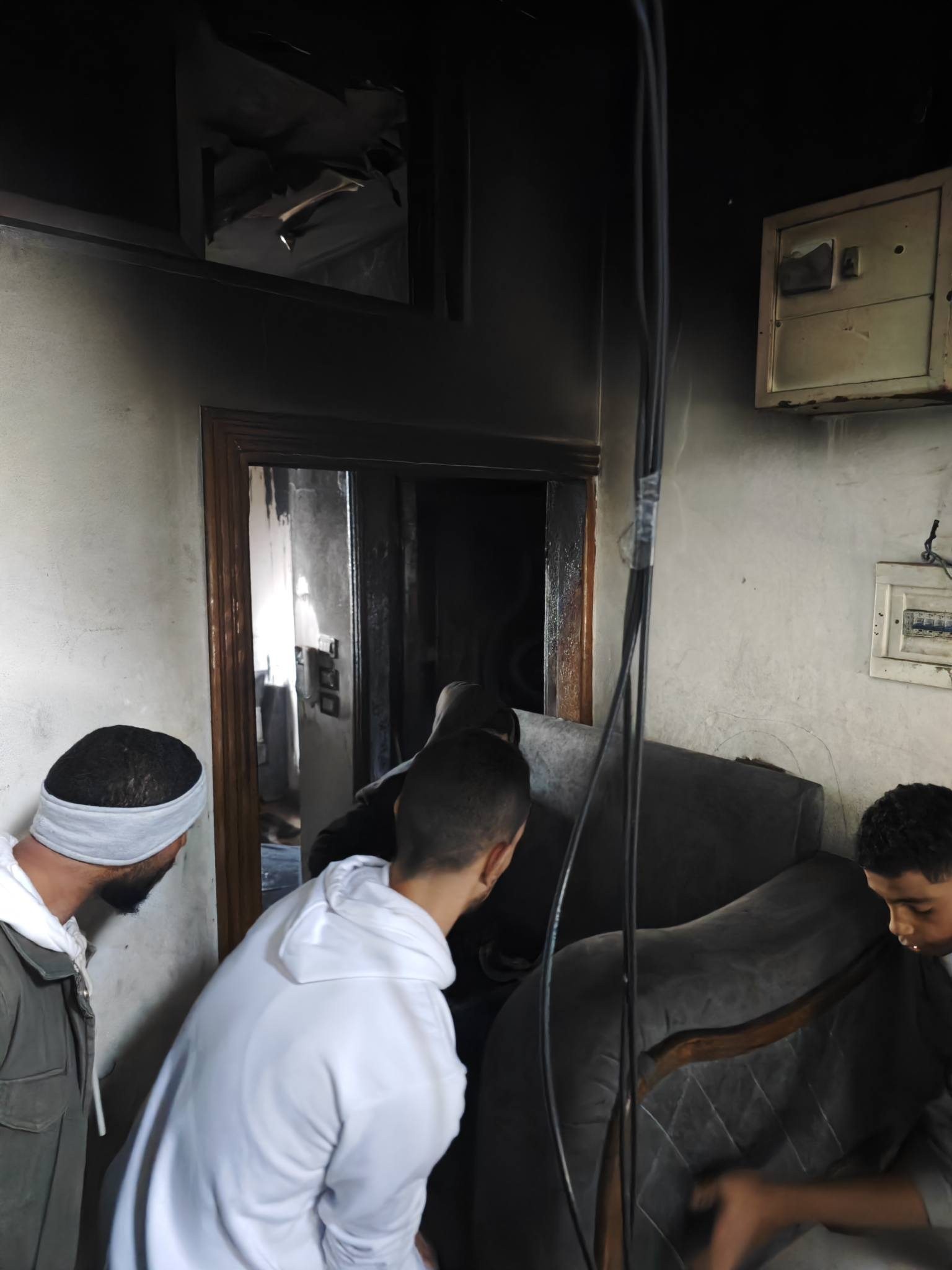حريق في منزل بمخيم خان دنون يخلّف أضرارًا مادية دون إصابات