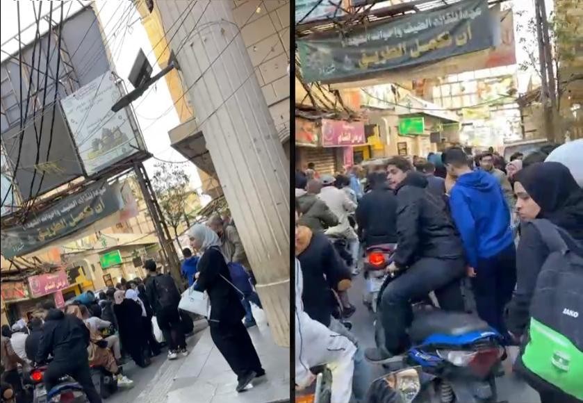 نزوح في مخيم برج البراجنة بعد إنذار الاحتلال بإخلاء الضاحية الجنوبية