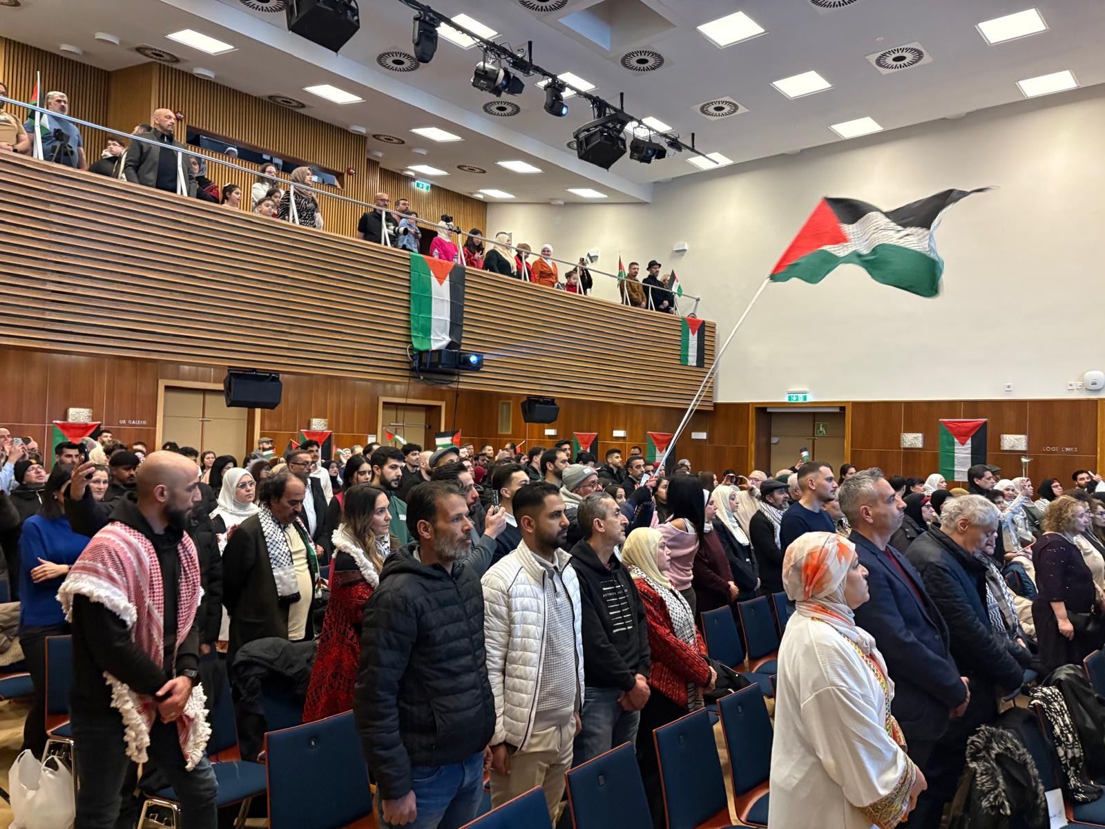 فلسطينيون في النمسا يحييون الذكرى الخمسين ليوم الأرض