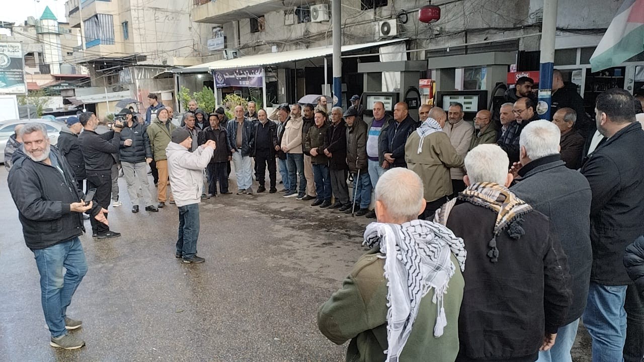 اعتصام في مخيم البداوي إحياءً لذكرى يوم الأرض الفلسطيني