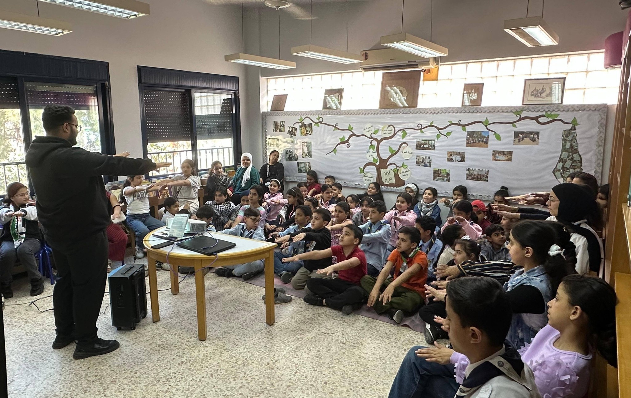 مكتبة غسان كنفاني في مخيم البداوي تحيي النكبة بفعالية تربوية للأطفال