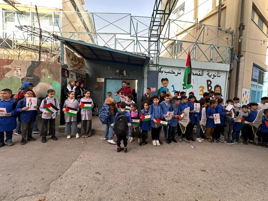 طلاب مدرسة القسطل في البقاع يحيون الذكرى الـ78 للنكبة بتأكيد حق العودة