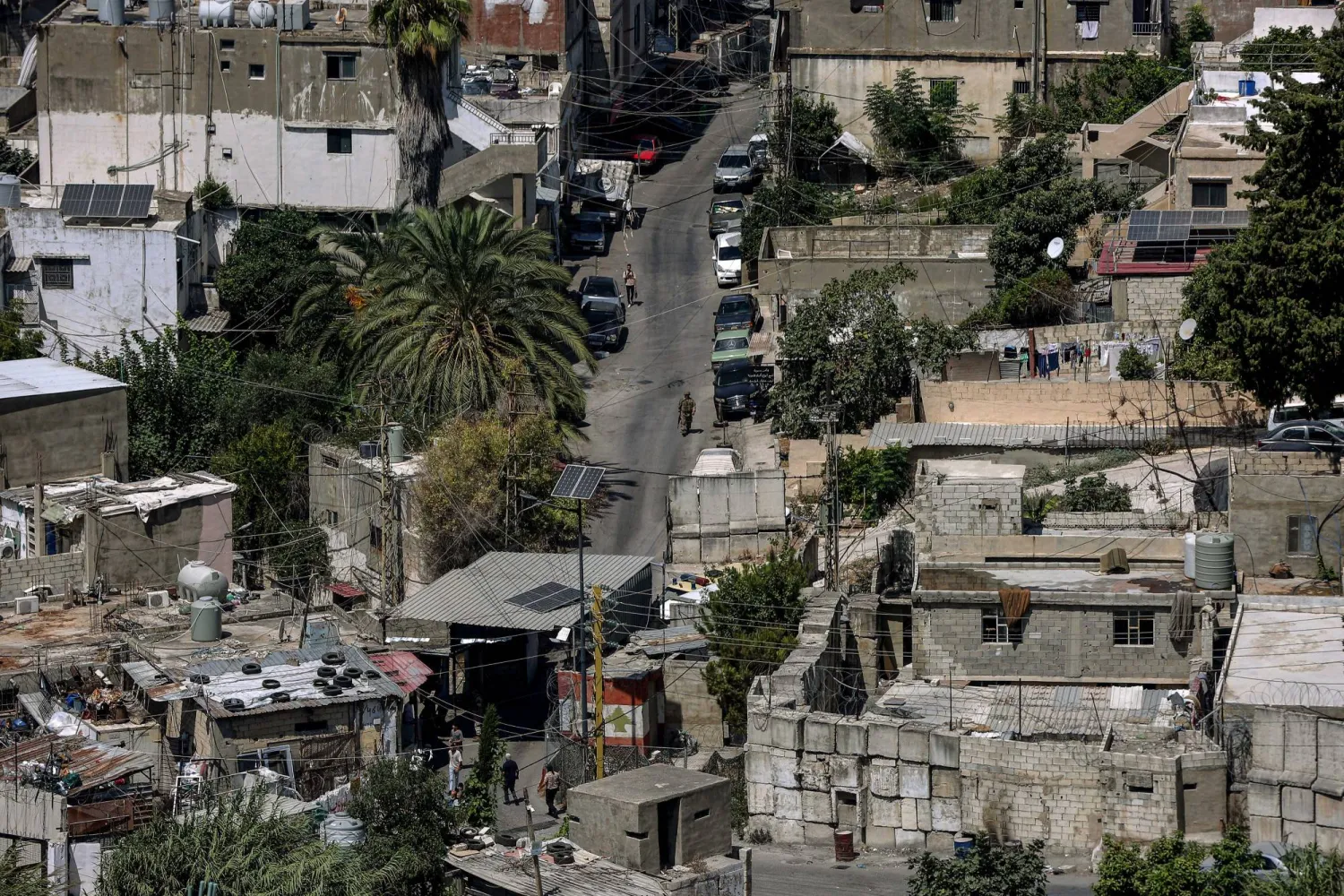 قتيلان من الأمن الوطني الفلسطيني في مخيم عين الحلوة جراء عملية اغتيال