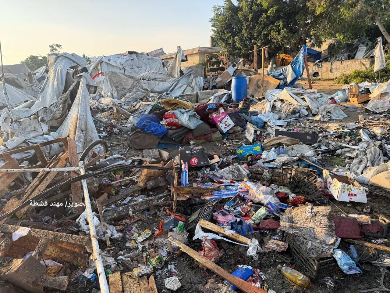 شهيدتان وجرحى بقصف خيام نازحين وخروقات الاحتلال تتواصل بقطاع غزة