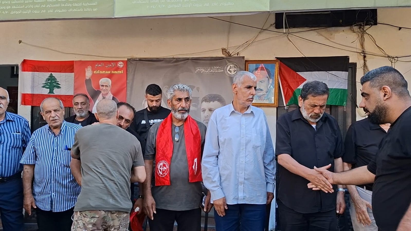 الفصائل الفلسطينية تؤكد من مخيم البداوي التمسك بخيار المقاومة ووحدة الصف الوطني