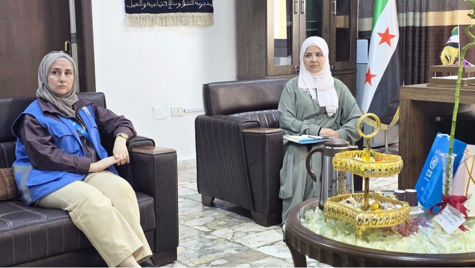 بحث سبل التعاون والتنسيق بين "الشؤون الاجتماعية" و"أونروا" وهيئة اللاجئين في حماة
