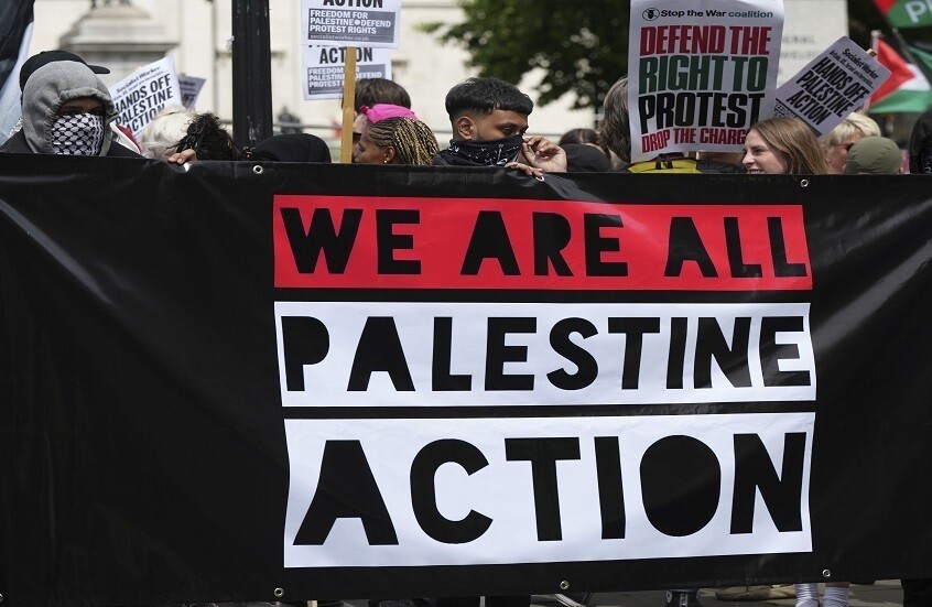بريطانيا تستخدم قوانين مكافحة الإرهاب ضد نشطاء مؤيدين لفلسطين