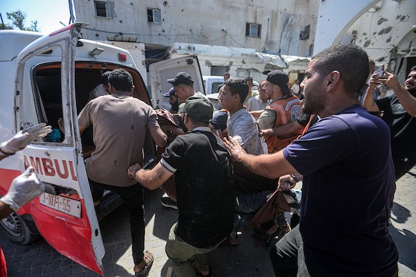 مجزرة في غزة.. 10 شهداء و15 جريحا بقصف الاحتلال مقر شرطة البلديات