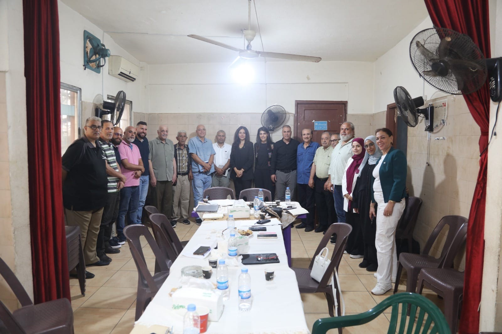 شؤون اللاجئين تبحث تحسين خدمات المياه والصرف الصحي في 6 مخيمات فلسطينية بلبنان