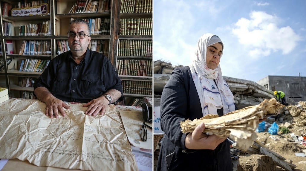 باحث ومرمّمة فلسطينيان يفوزان بجائزة "يونيسكو"عن إنقاذ مخطوطات غزة